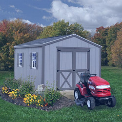 Best Barns Elm 10 ft. x 12 ft. Wood Storage Shed Kit with Floor elm_1012df  - The Home Depot